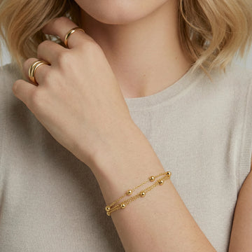 Lumina Gold Orbit Bracelet